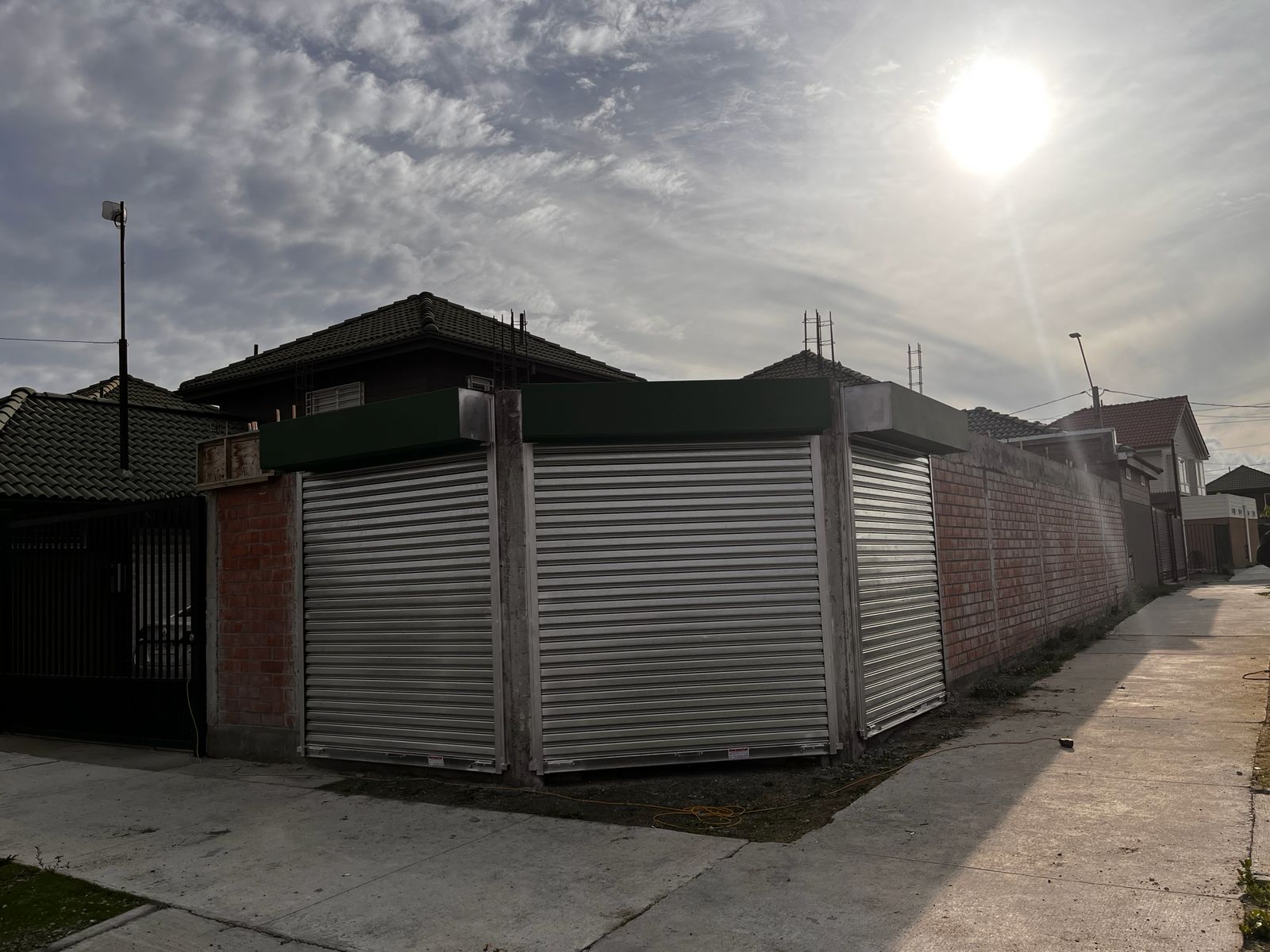 Cortina metálica instalada por Cormetal Melipilla SPA